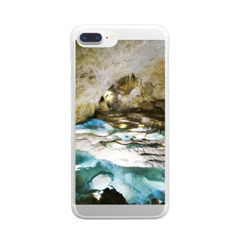 沖永良部島（銀水洞・洞窟） Clear Smartphone Case