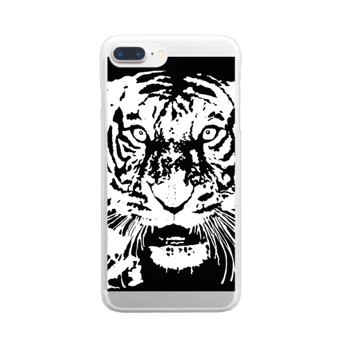 ブルース・リー先生 お気に入りの寅 🐯 Clear Smartphone Case