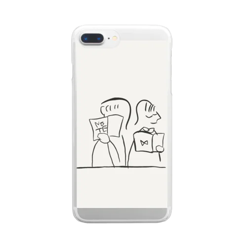 yomu-yomu Clear Smartphone Case