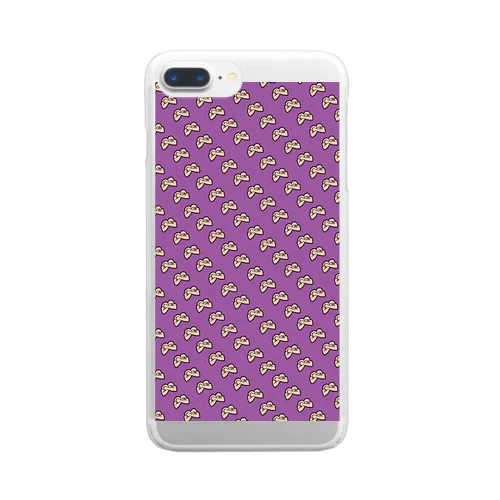 TEBBBURA(PURPLE) Clear Smartphone Case