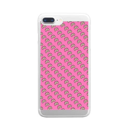 TEBBBURA(PINK) Clear Smartphone Case