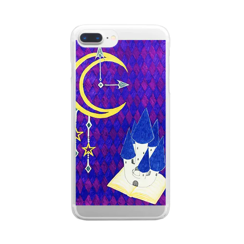 真夜中の絵本 Clear Smartphone Case