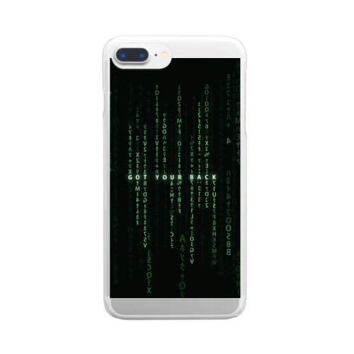 Got Your Back Clear Smartphone Case