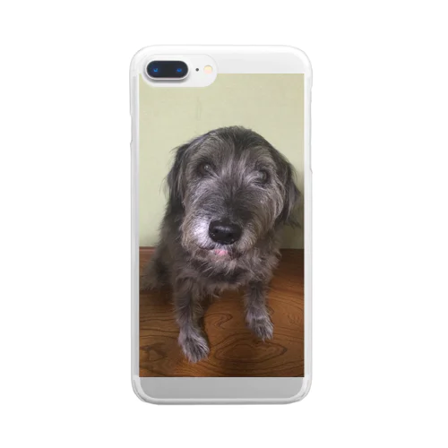 犬のらぶちゃん Clear Smartphone Case