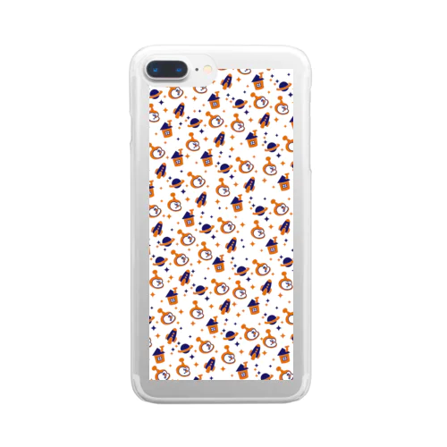 『this stupid friend』 iPhoneケース Clear Smartphone Case