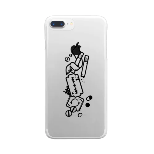 ＃RELIFE Clear Smartphone Case