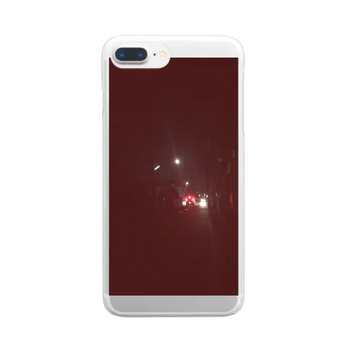 夜 Clear Smartphone Case