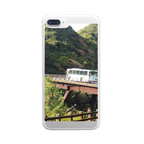 屋久島の路線バス Clear Smartphone Case