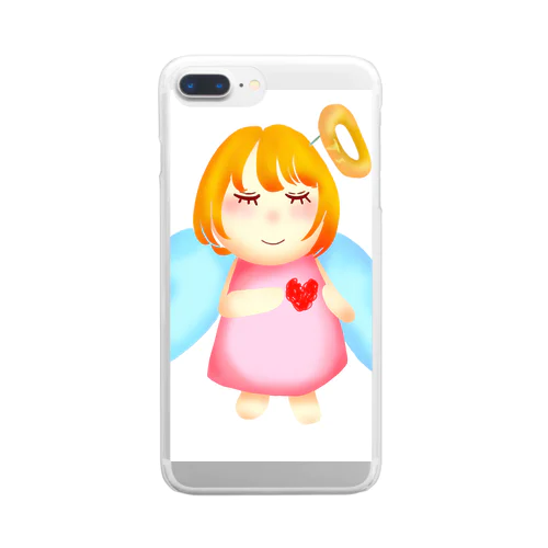 やさしい天使 Clear Smartphone Case