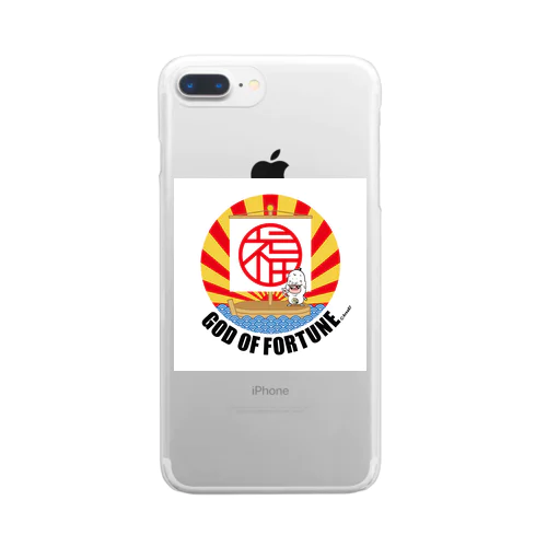 福の神 Clear Smartphone Case