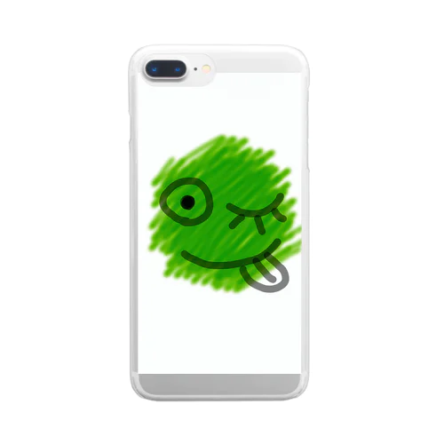 道化のアイテム9 Clear Smartphone Case