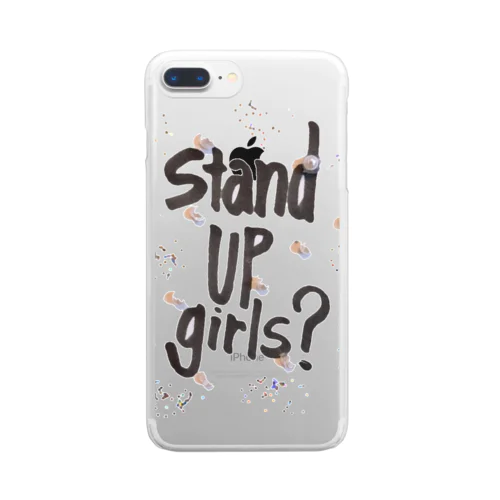 stand UP girls? Clear Smartphone Case