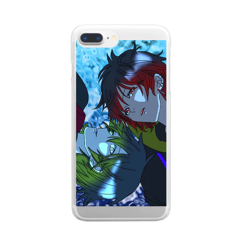 オリジナルキャラクター Clear Smartphone Case