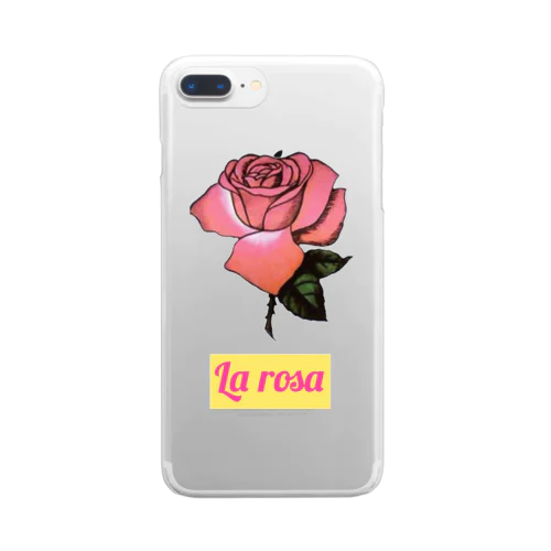 La rosa (コンプリートversión) Clear Smartphone Case