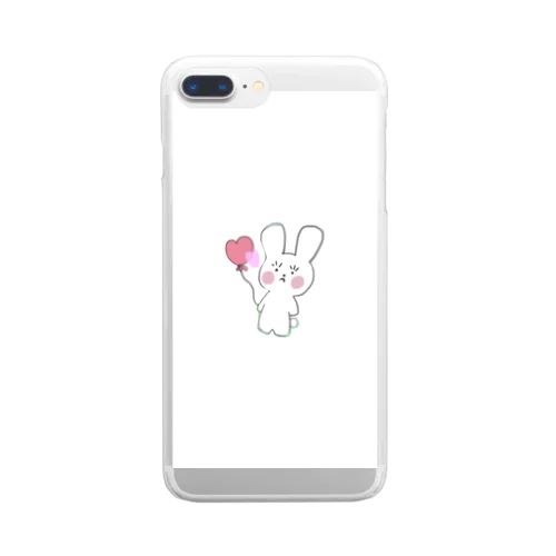 こたっふわ Clear Smartphone Case