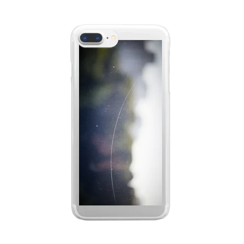 窓のキズ Clear Smartphone Case