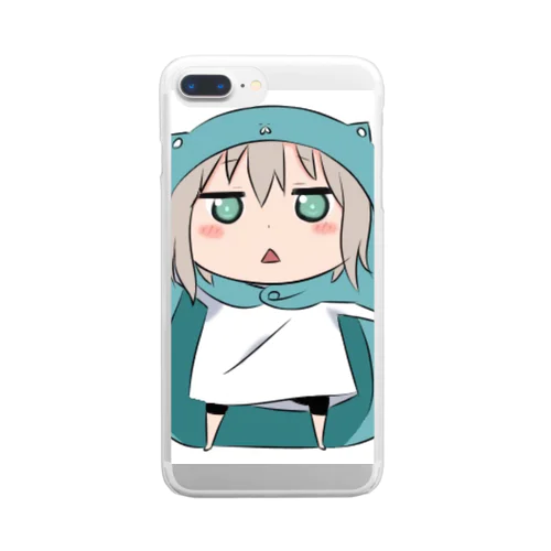 干物妹モカちゃん Clear Smartphone Case