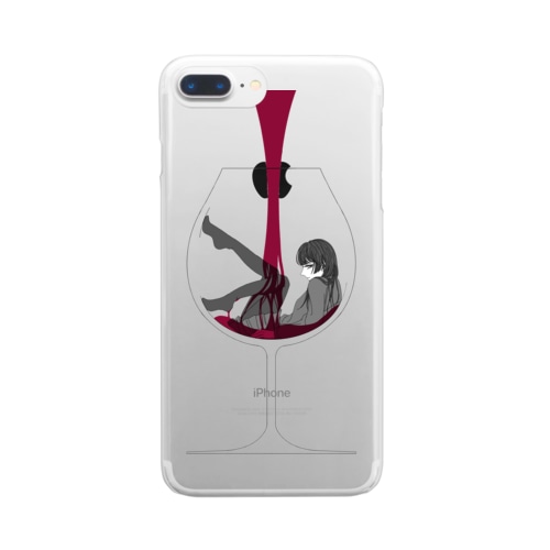 Spit or Swallow Clear Smartphone Case
