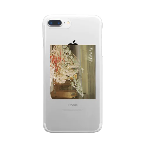 Flower Clear Smartphone Case