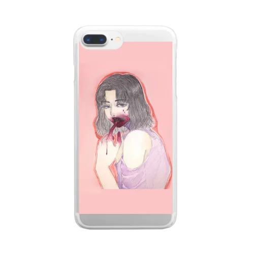 飢娘 Clear Smartphone Case