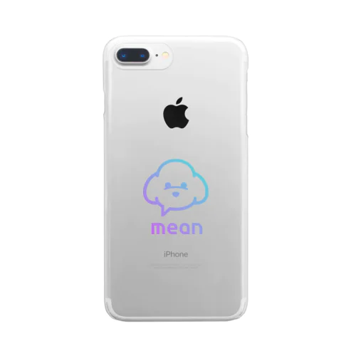 mean_k Clear Smartphone Case