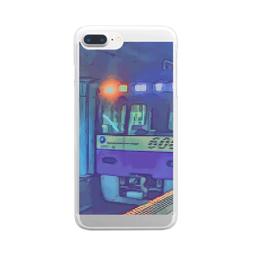 都営地下鉄 Clear Smartphone Case