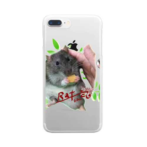 ラットさんのアグちゃん Clear Smartphone Case