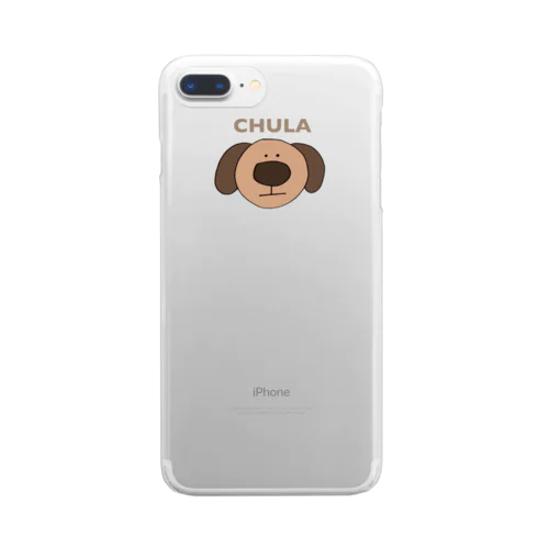 CHULA dog♡ Clear Smartphone Case