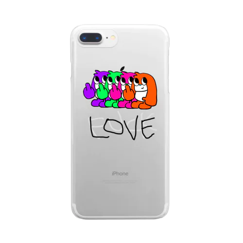 LOVE Clear Smartphone Case