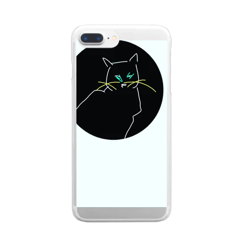 ねこ Clear Smartphone Case