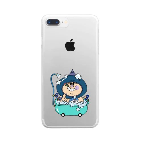 ドン・グリアーノのお風呂 Clear Smartphone Case