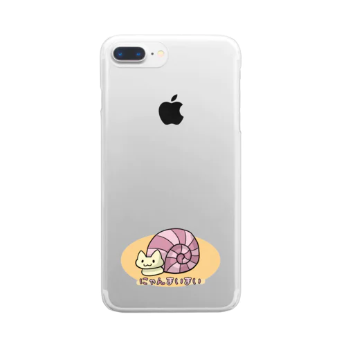 にゃんまいまい～ノーマル～ Clear Smartphone Case