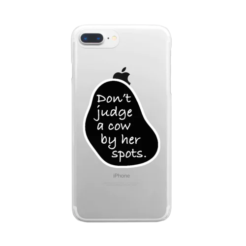 Don't judge 2 Clear Smartphone Case