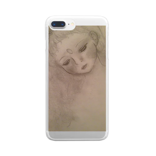 人形の天使 Clear Smartphone Case