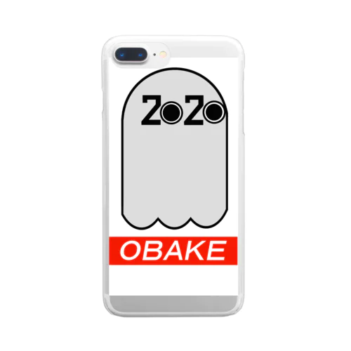 おばけ2020 Clear Smartphone Case