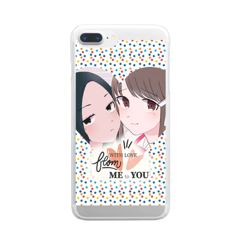 lovelyブラッド2 Clear Smartphone Case