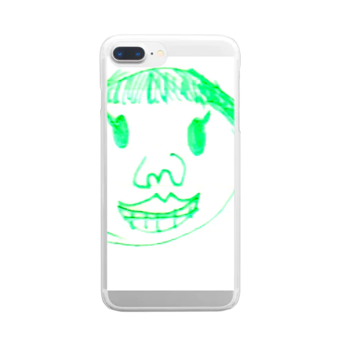 momocogahaku_01 Clear Smartphone Case