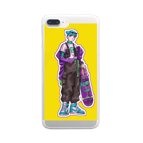 助8 Clear Smartphone Case