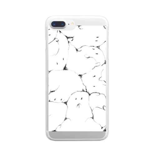 牛乳ビンのマモノ（1） Clear Smartphone Case