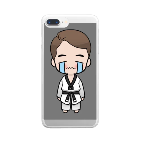 試合に負けた Clear Smartphone Case