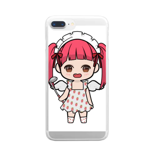 料理失敗しちゃった"ノーマル" Clear Smartphone Case