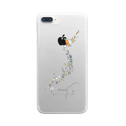 usagiJapan Clear Smartphone Case