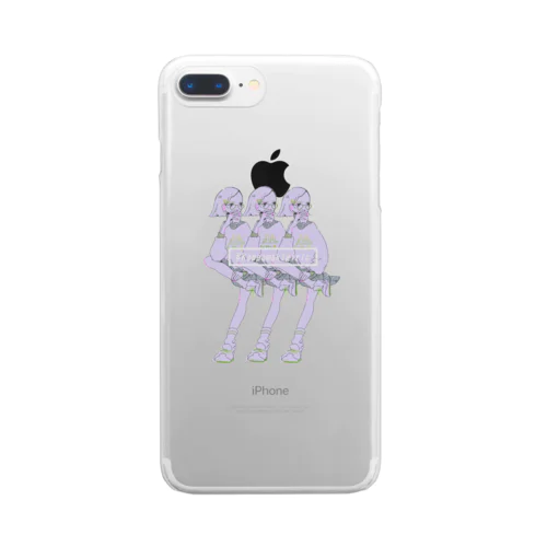 KAPPAMAKI_girls Clear Smartphone Case