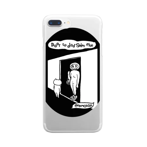 Door to door sales mou Clear Smartphone Case