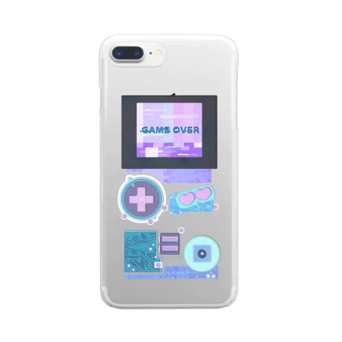 GAMEOVER Clear Smartphone Case