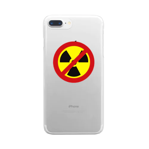 NO_NUKES Clear Smartphone Case