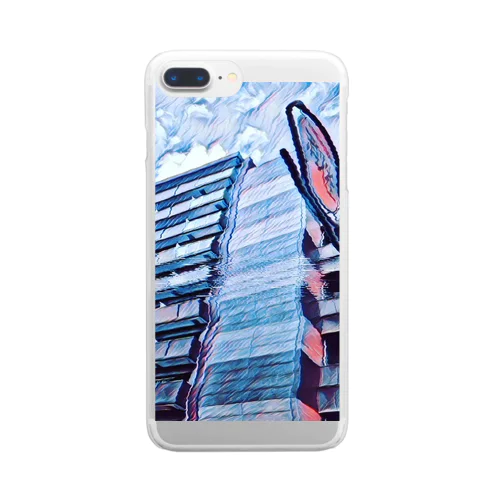 BLACK OUT Clear Smartphone Case