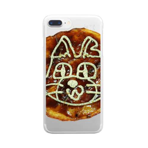 お好み焼きキャットCニャ！ Clear Smartphone Case