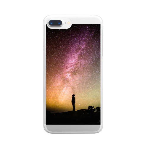 Look up to the Stars Clear Smartphone Case