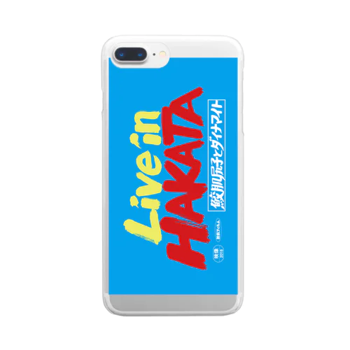 Live in HAKATA Clear Smartphone Case